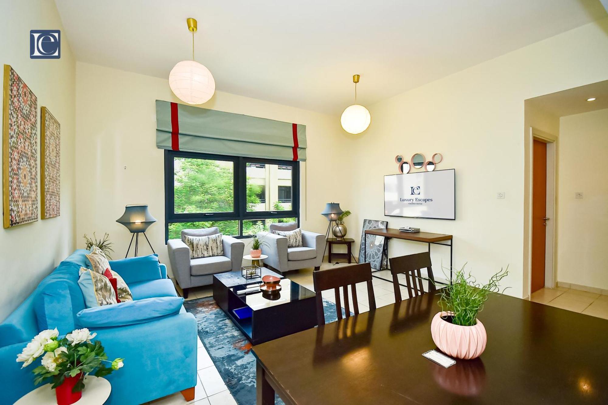 Luxury Escapes - Lovely 1 Bedroom Apartment In Nakheel The Greens 두바이 외부 사진